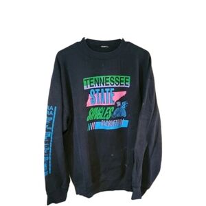 Vintage 90s Retro 1994 Tennessee TN Raquetball Championship Sweatshirt Black XL